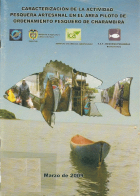 Caracterización de la actividad pesquera artesanal en el área piloto de ordenamiento pesquero Charambirá /